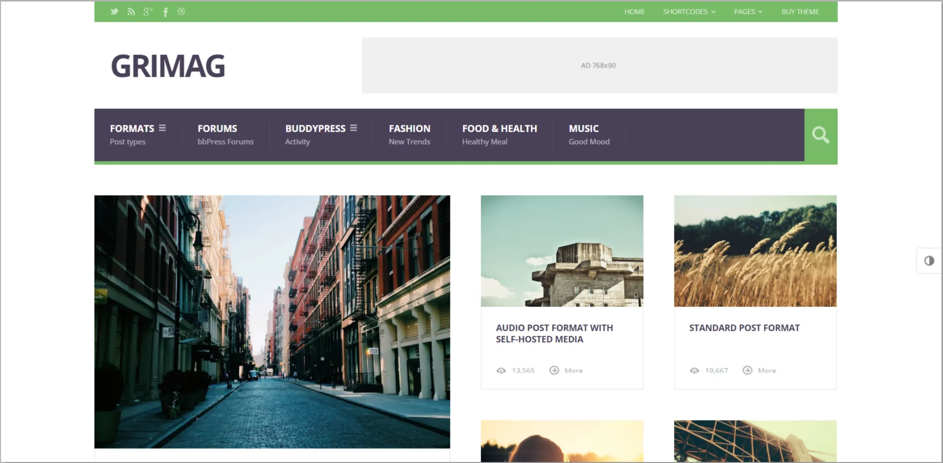 Grimag WordPress Theme
