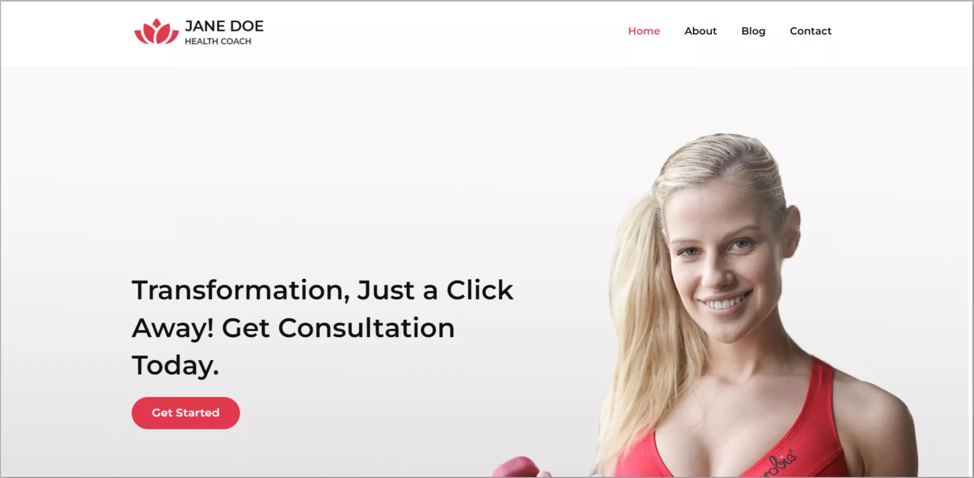 Health Coach WordPress Theme