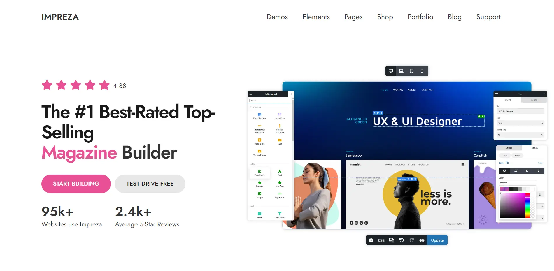 Impreza WordPress Theme