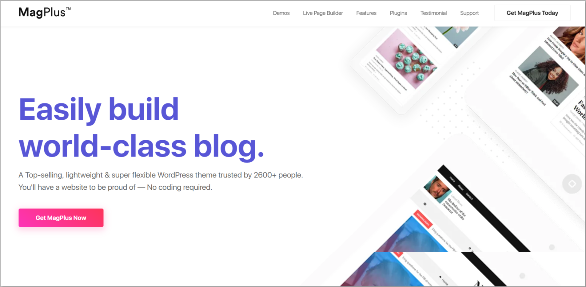 MagPlus WordPress Theme