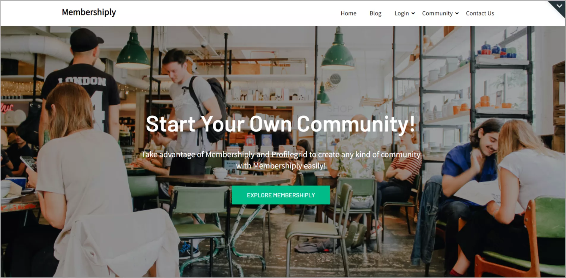 Membershiply WordPress theme