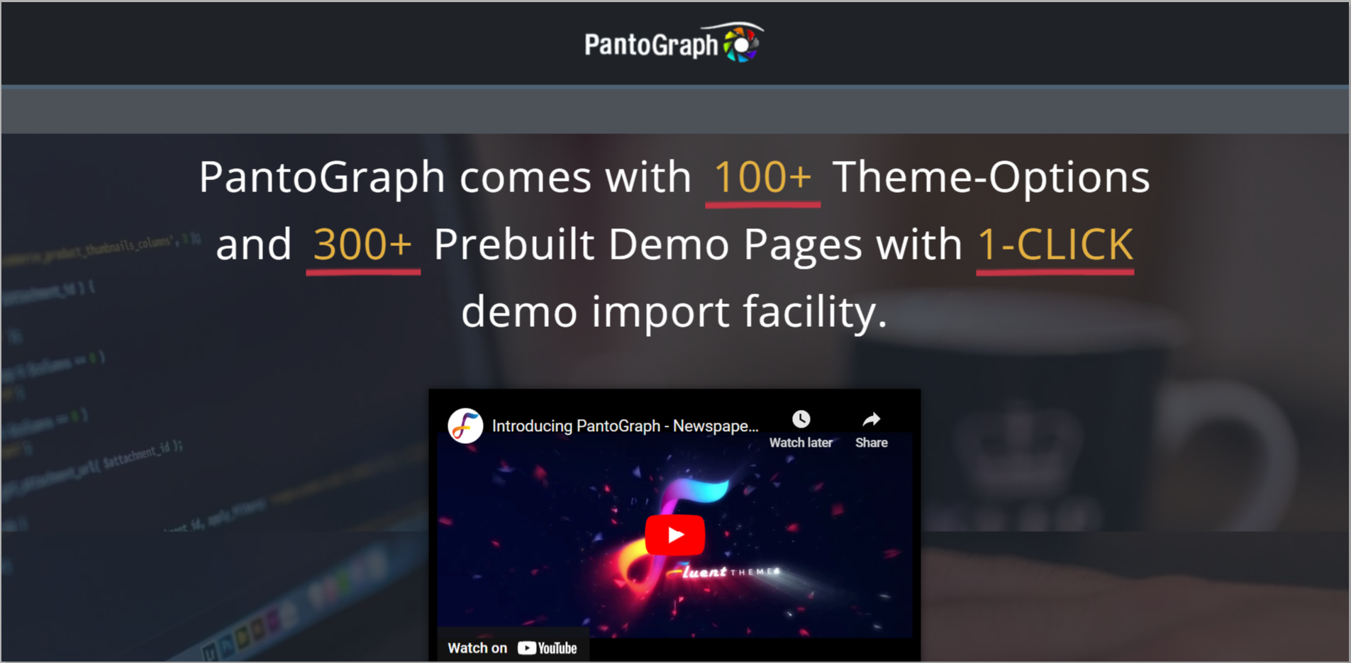 PantoGraph WordPress Theme
