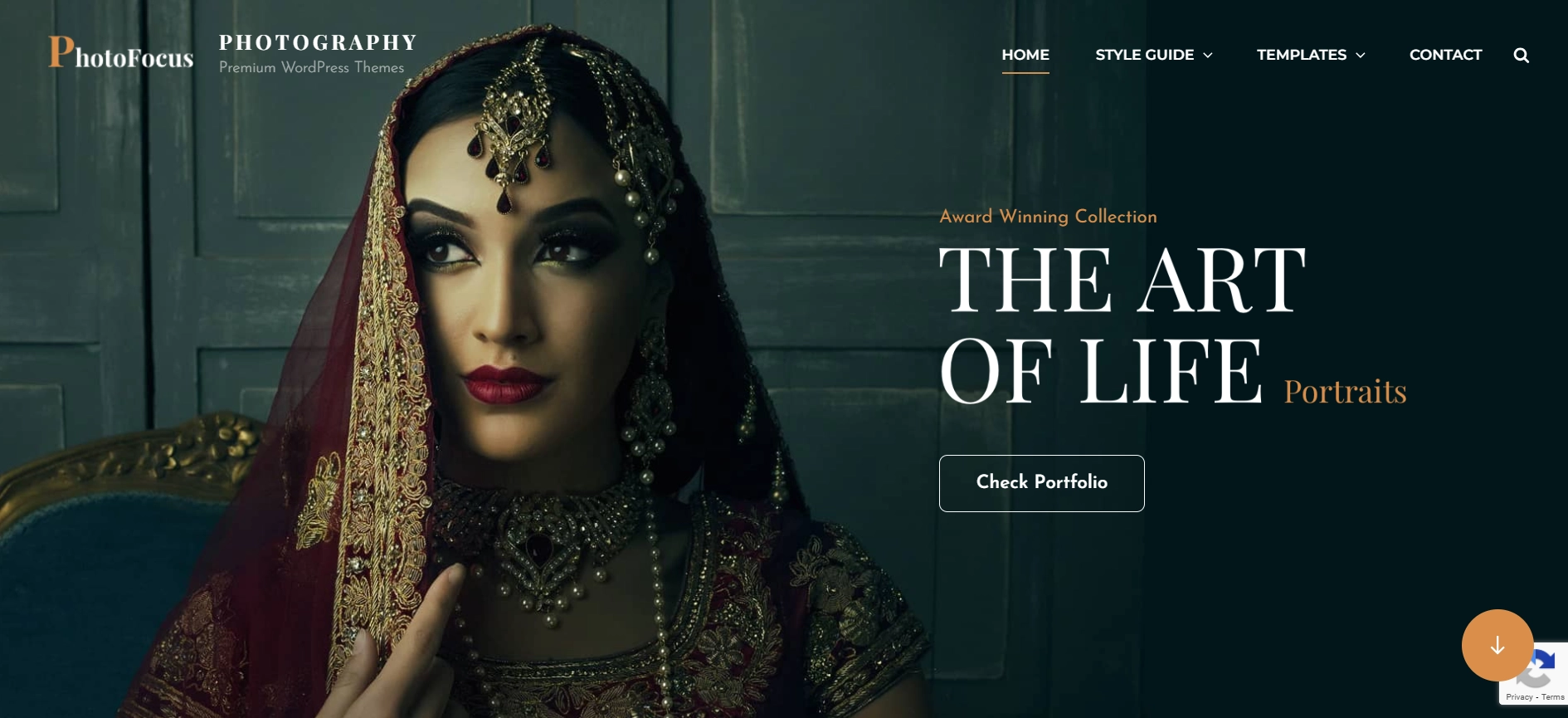 Wedding Focus WordPress Theme