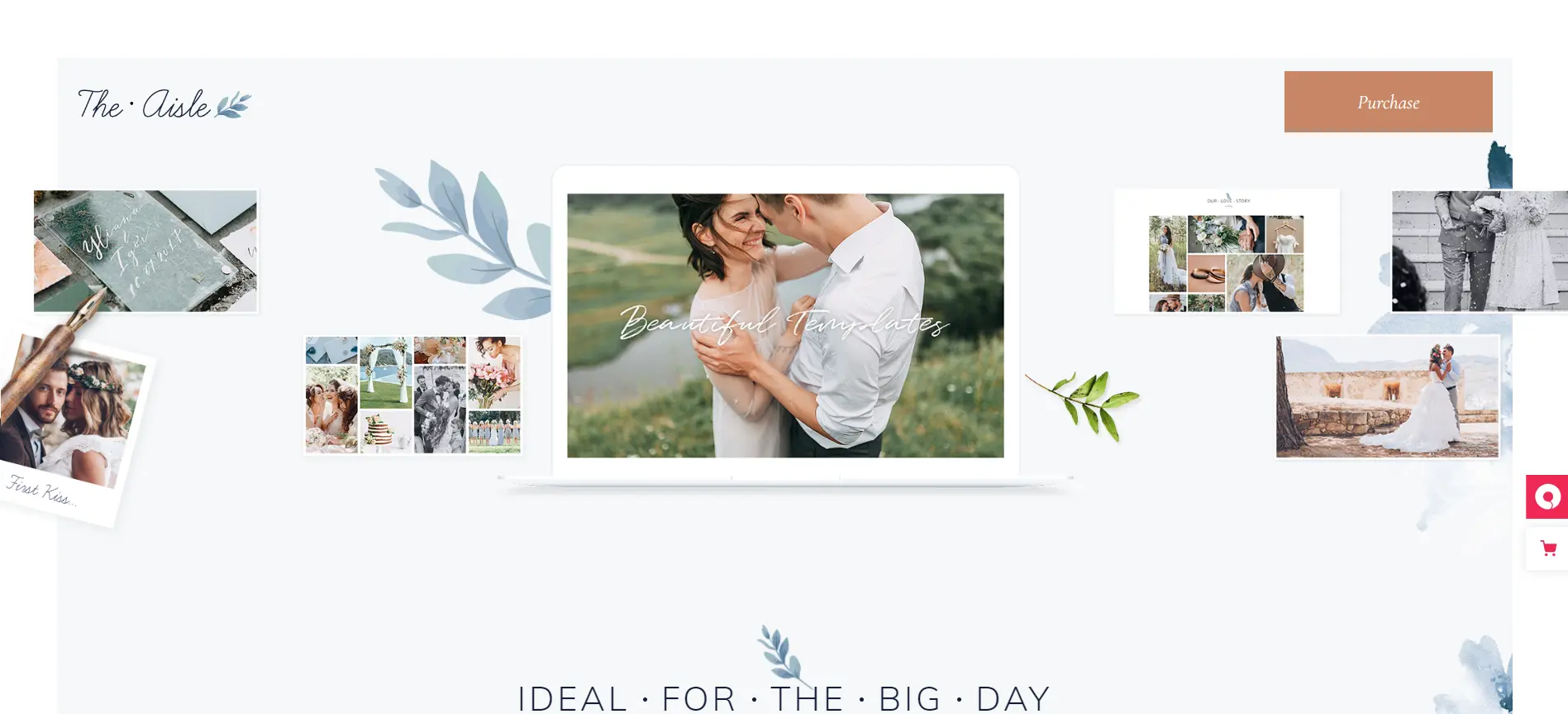 Aisle wedding WordPress Theme
