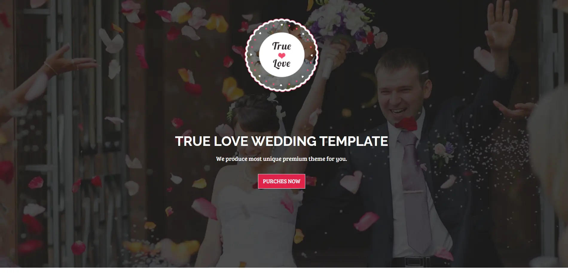 TrueLove wedding WordPress Theme