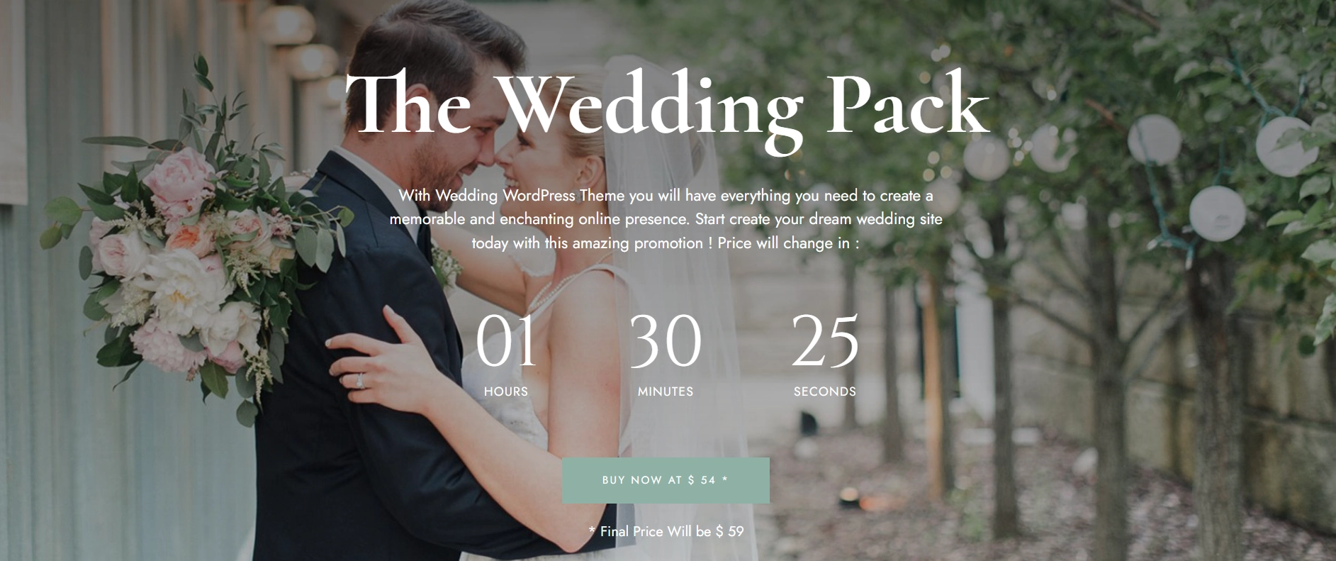 Wedding - WordPress Theme