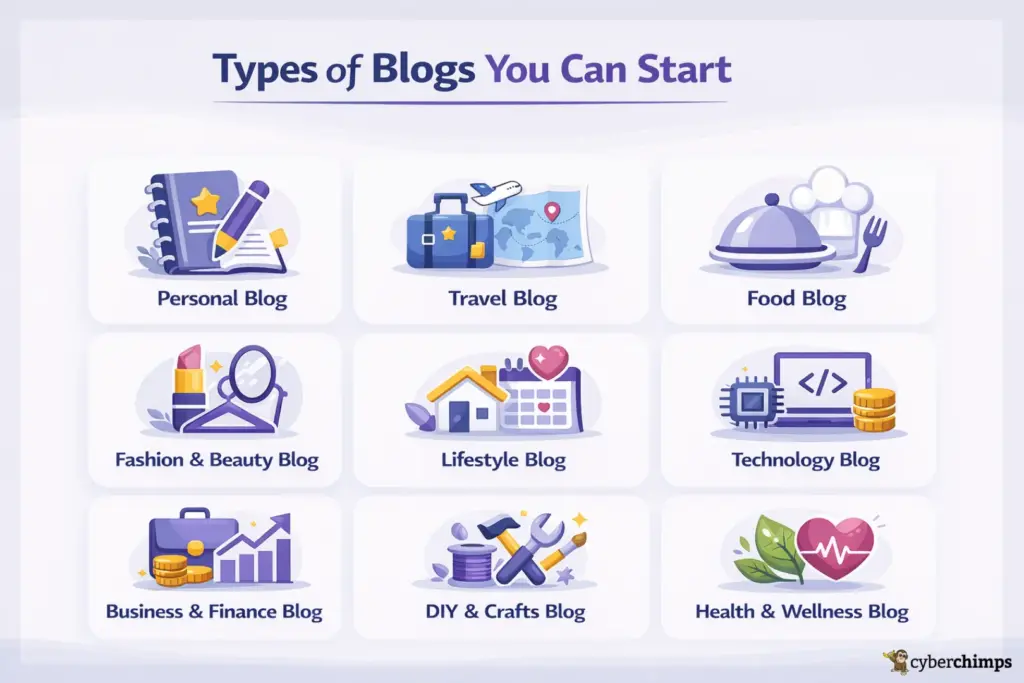 Types of blogs you can start