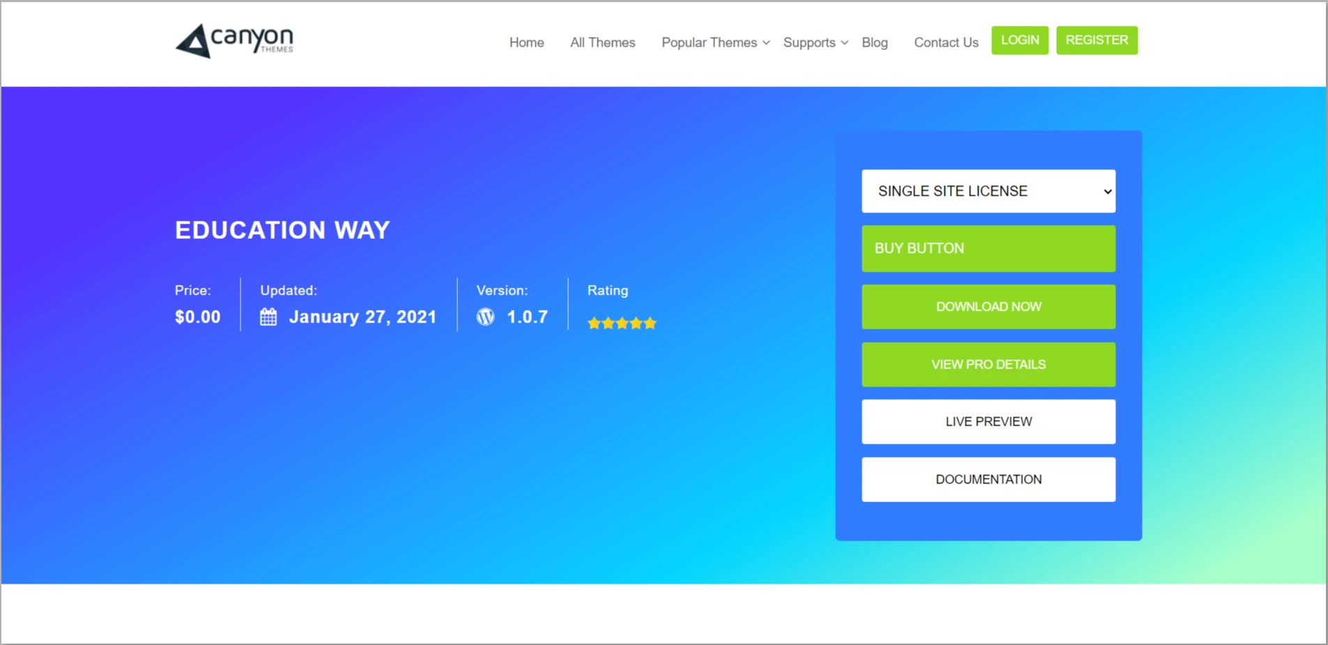 education Way theme