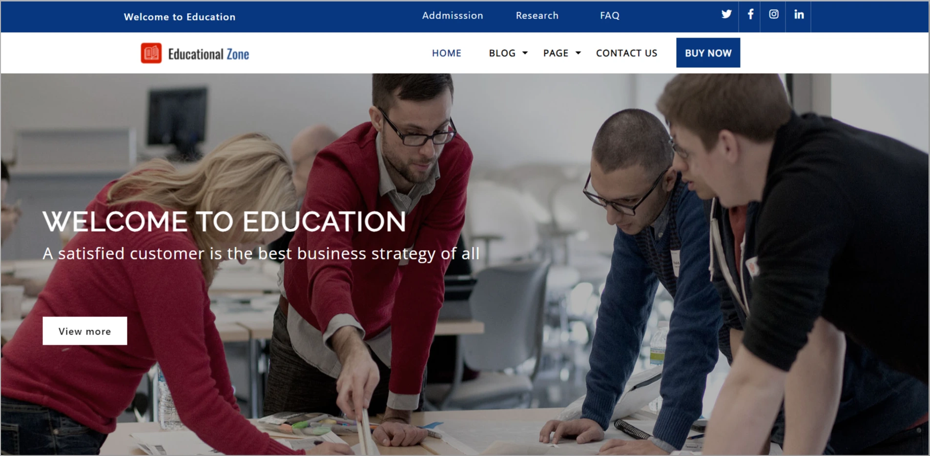 Educational Zone Theme