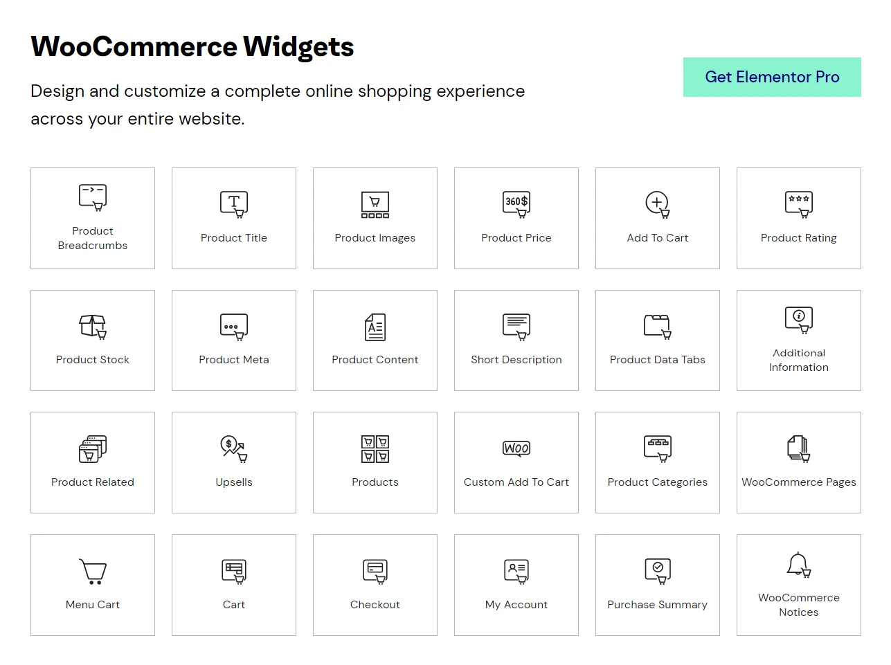 WooCommerce Widget