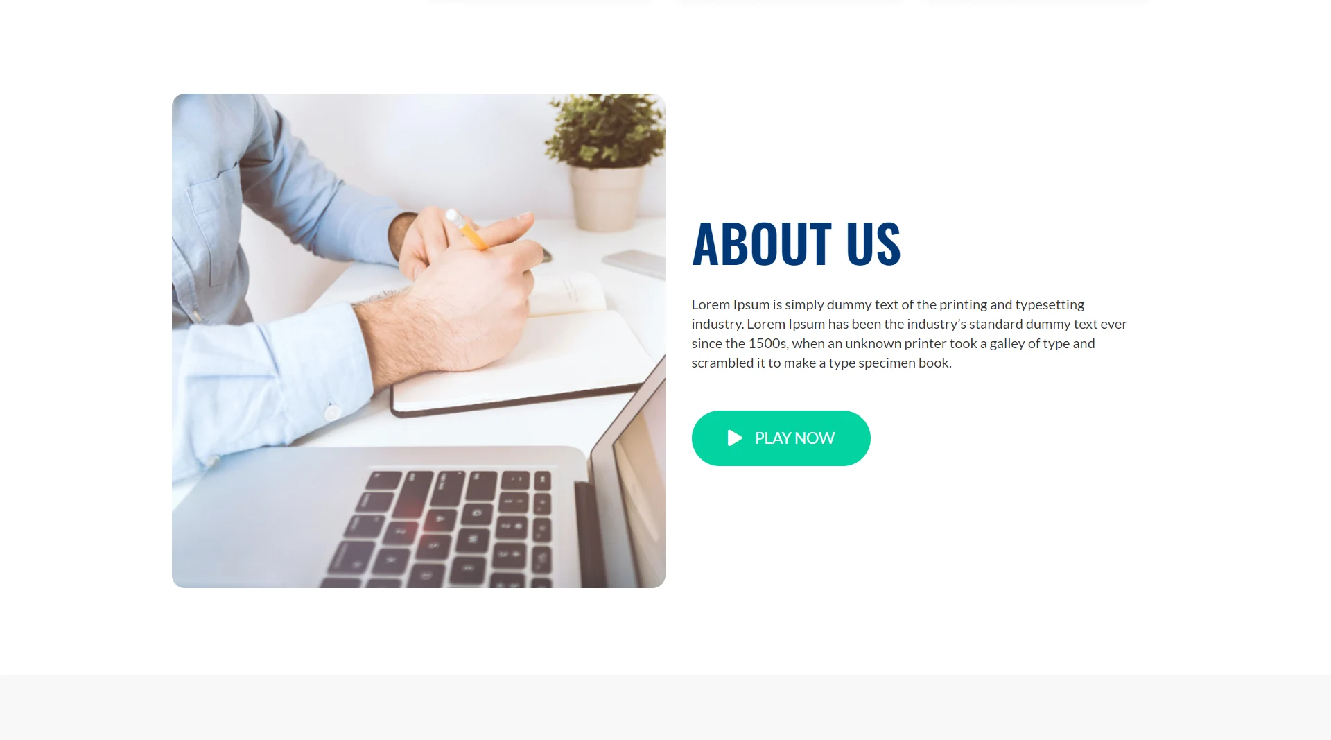 One Page Business - About Us