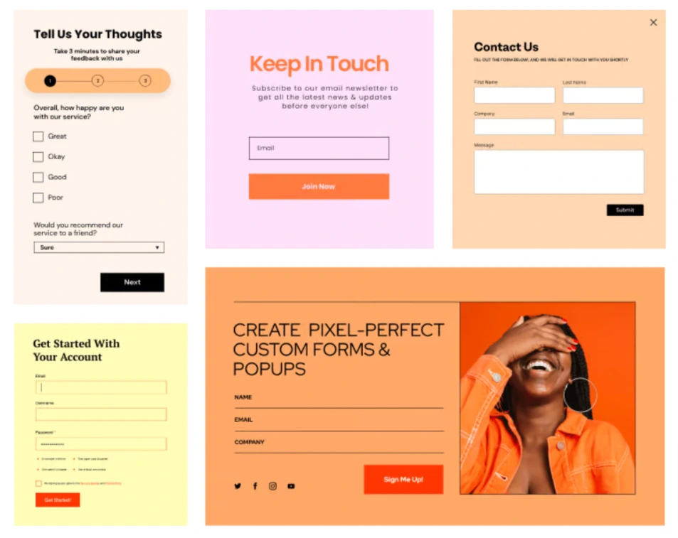 custom forms