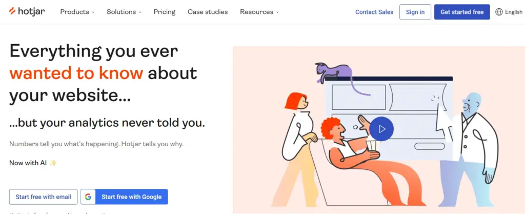 Digital Marketing Tool -Hotjar