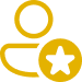 Star rating logo