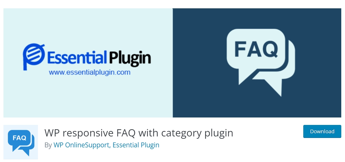 WP responsive FAQ Plugin