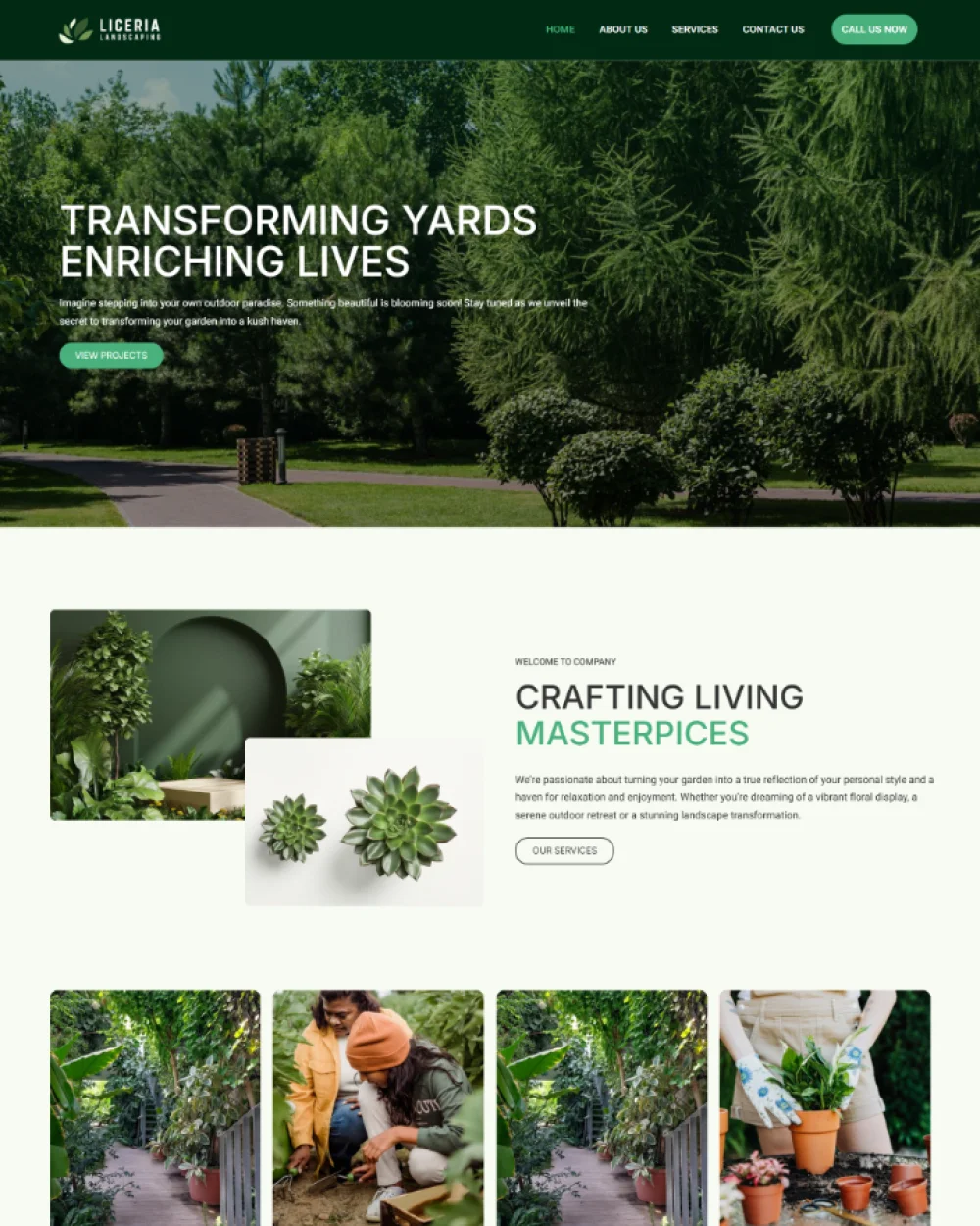 websites for landscaping company