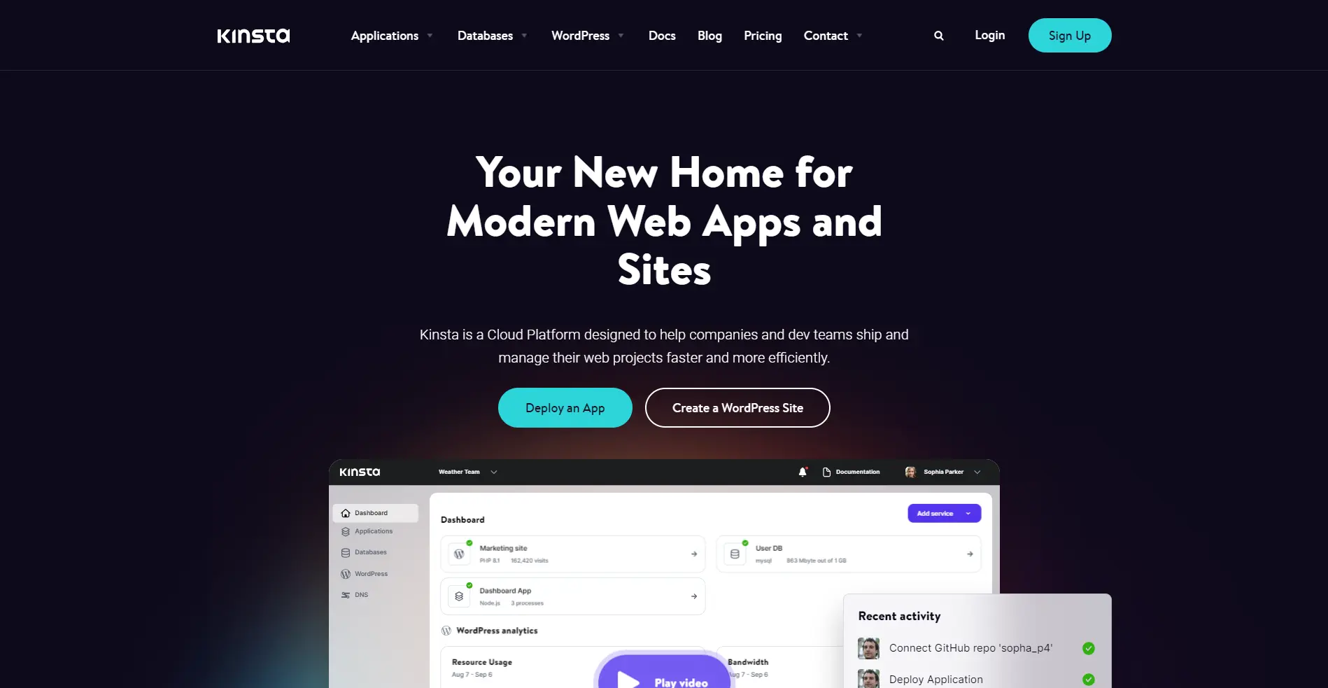 Kinsta Hosting for Elementor