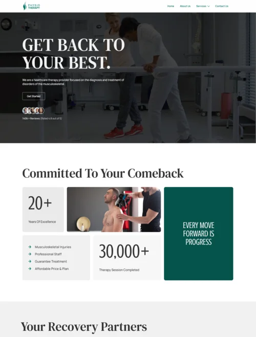 Physiotherapy featured image