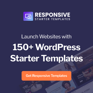 Responsive Starter Template