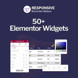 Responsive elementor addon Banner1