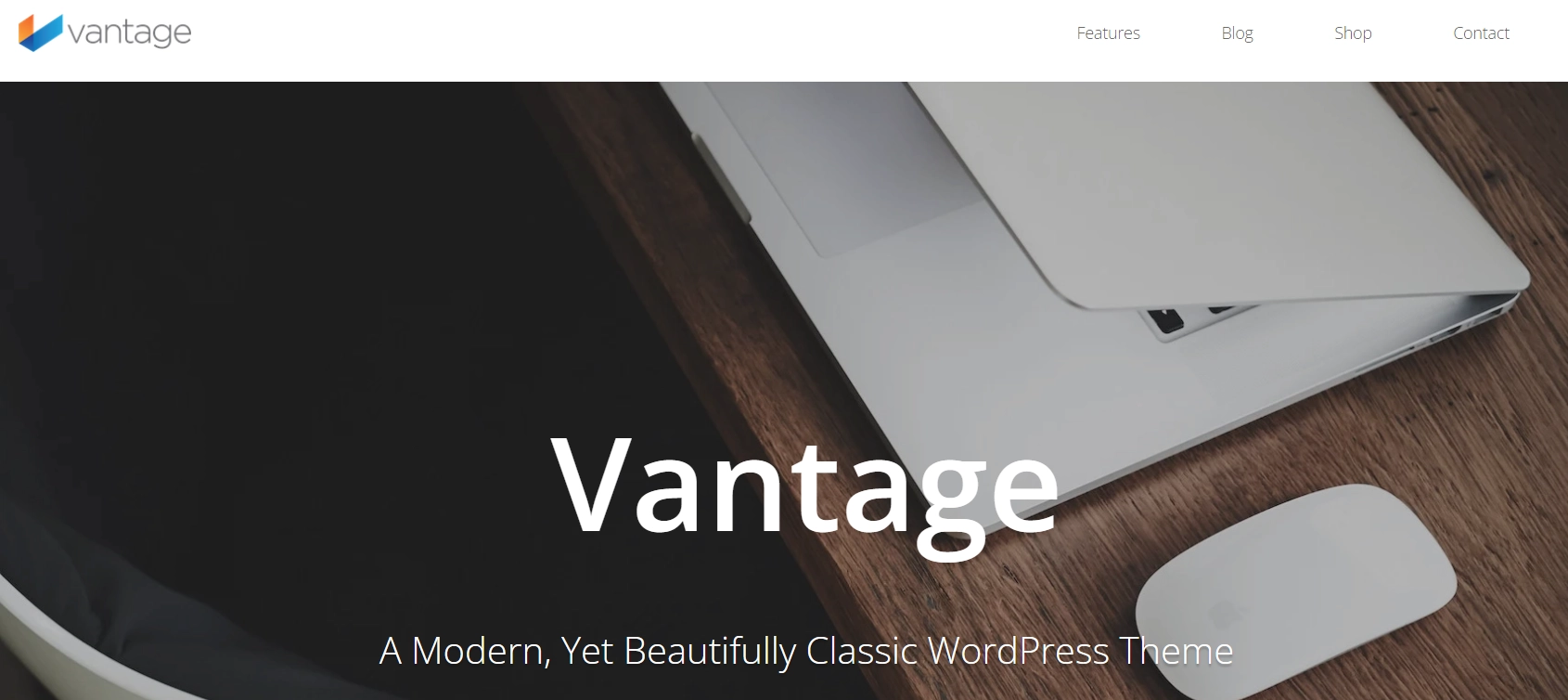 Vantage E-Commerce theme