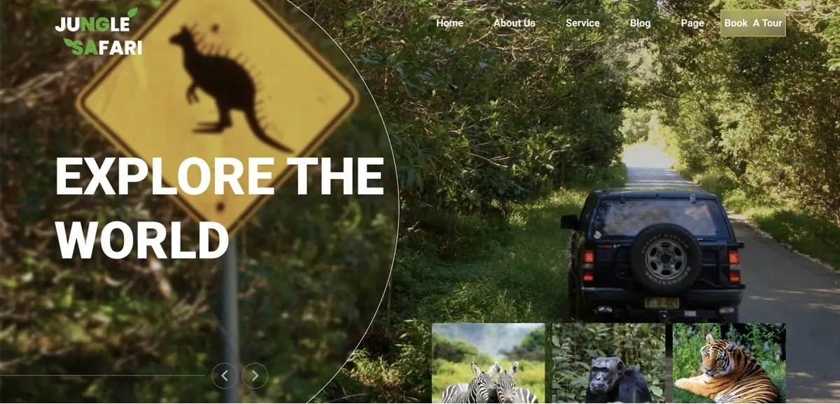 Forest Adventure Tour WordPress Theme