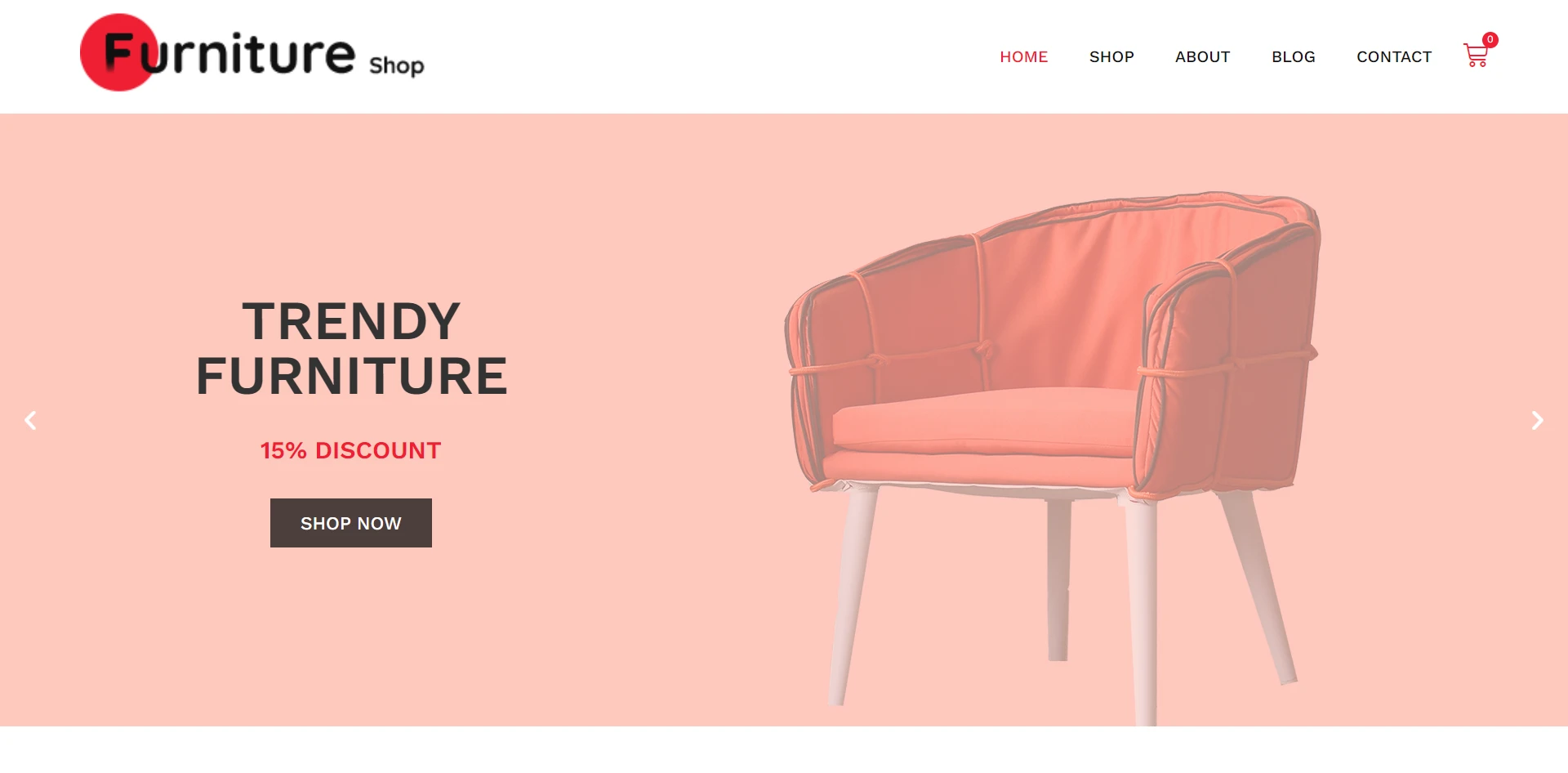Furniture WordPress Template