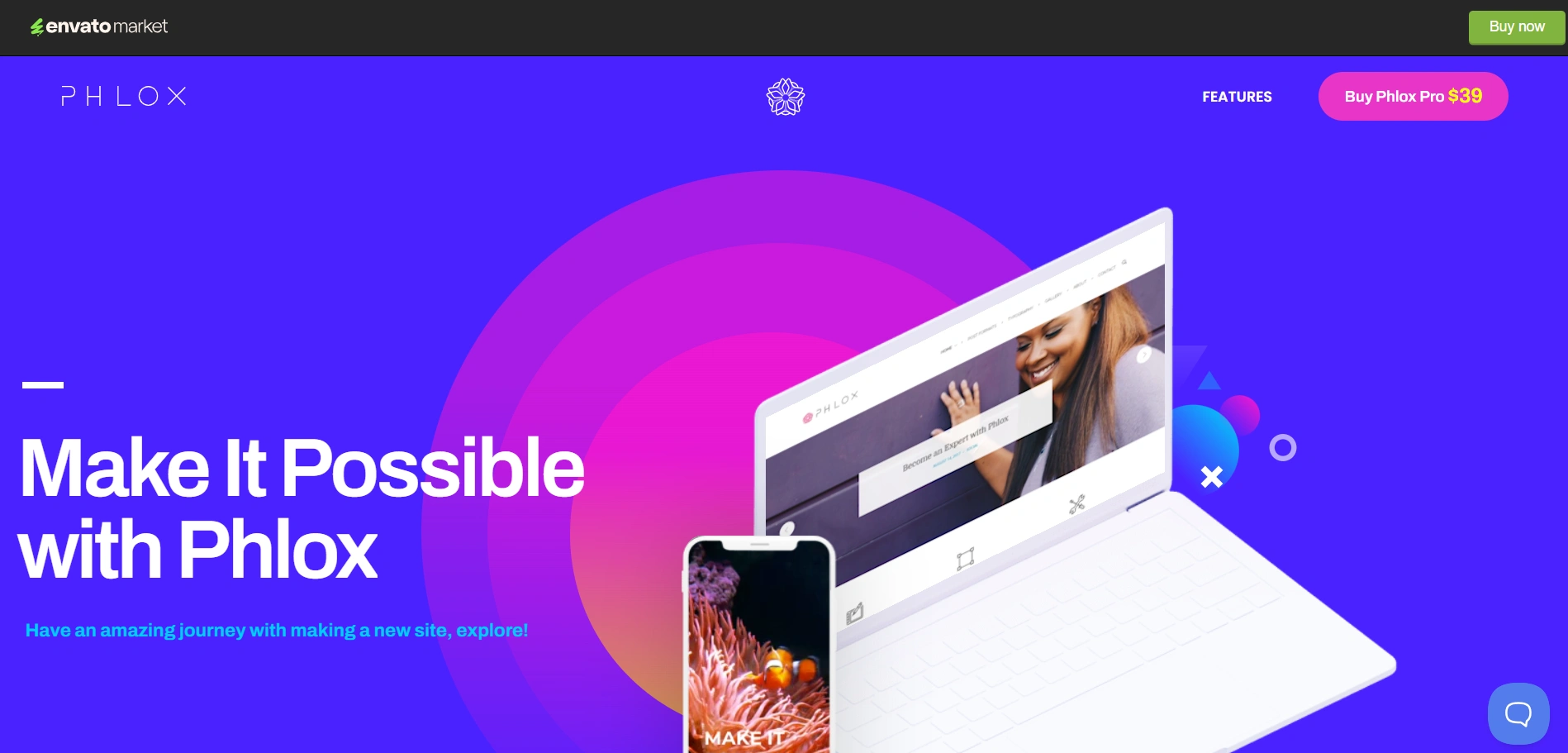 phlox theme