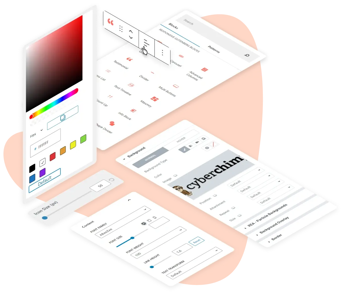 fully customizable starter templates