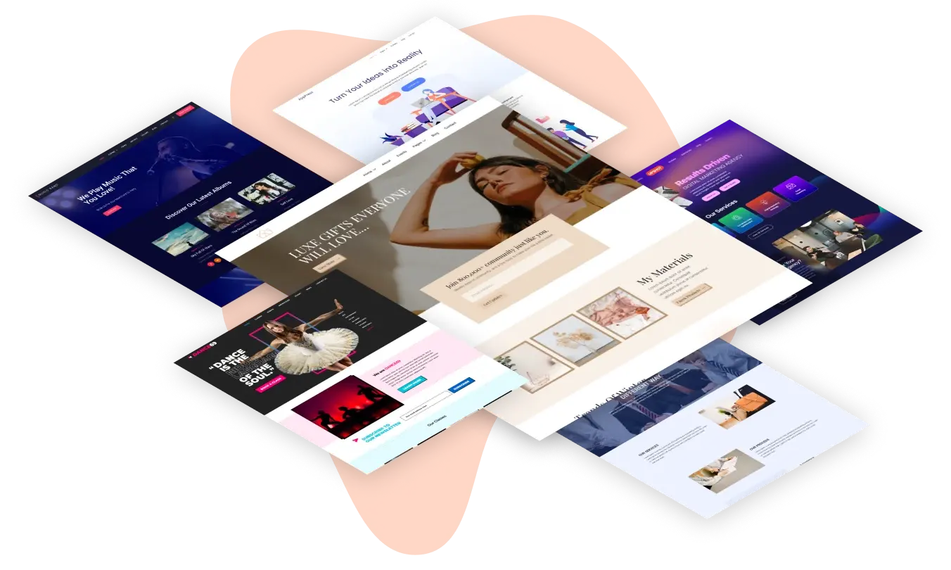 starter templates for different businesses