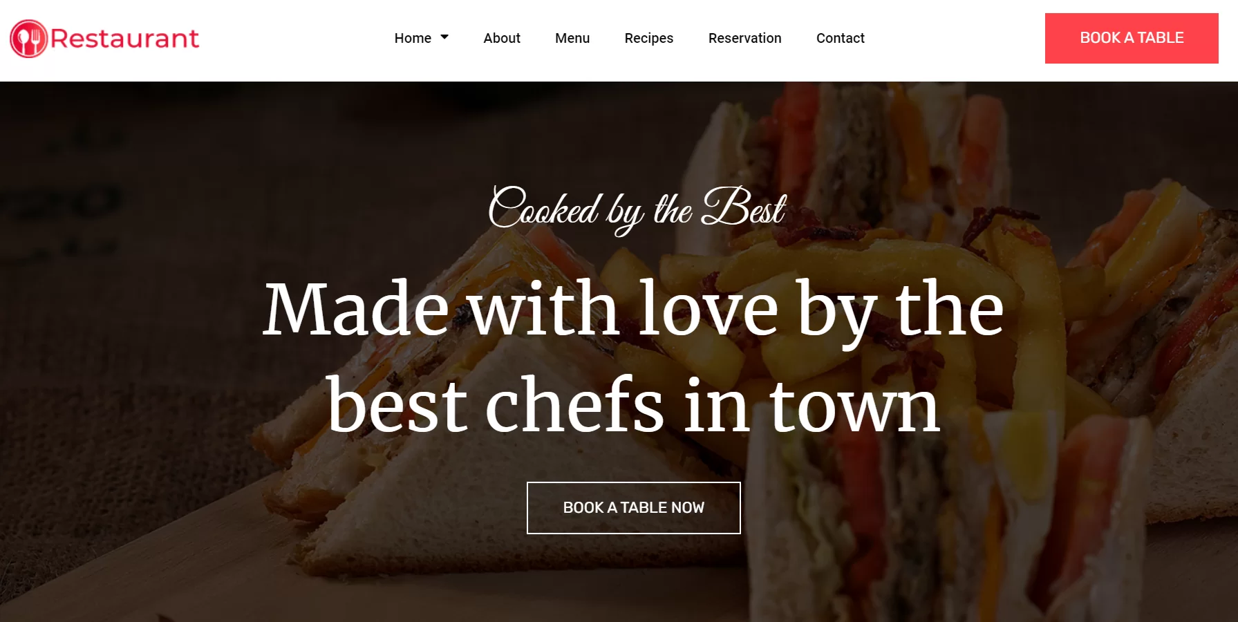 Restaurant starter template