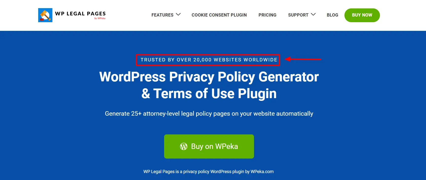 WPeka Trusted by