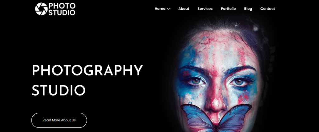 Photography studio template