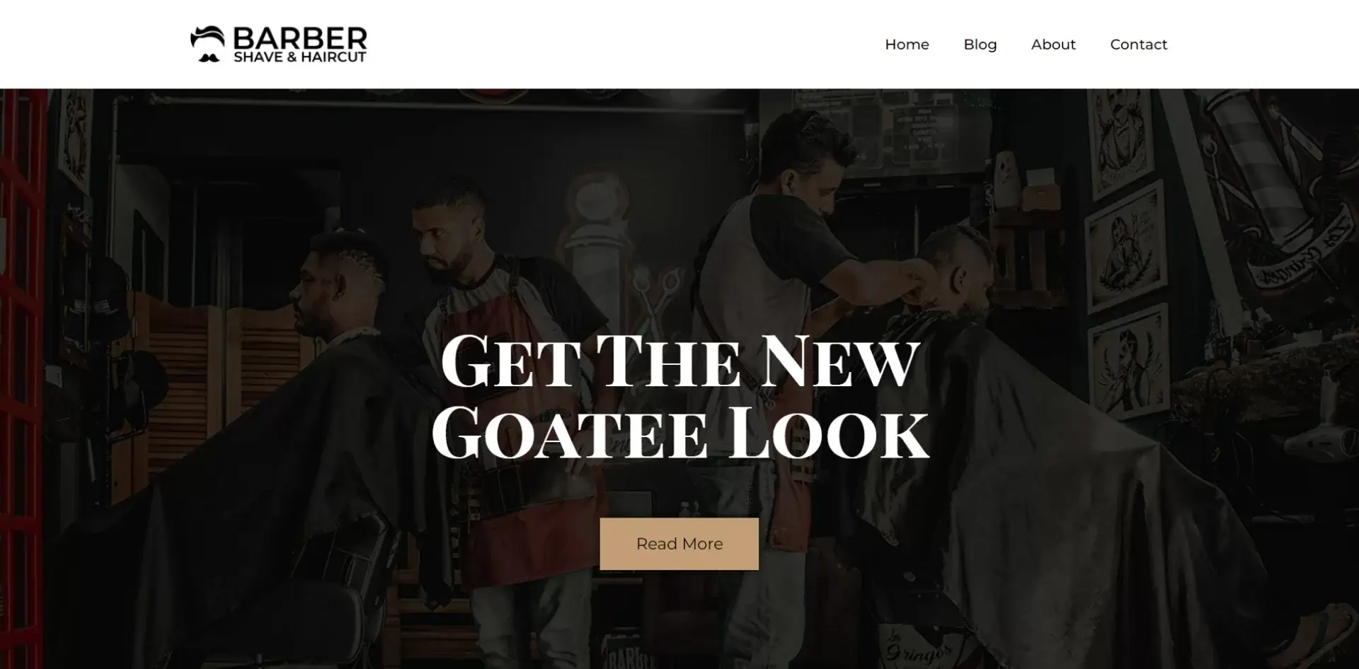 Barber Starter Template