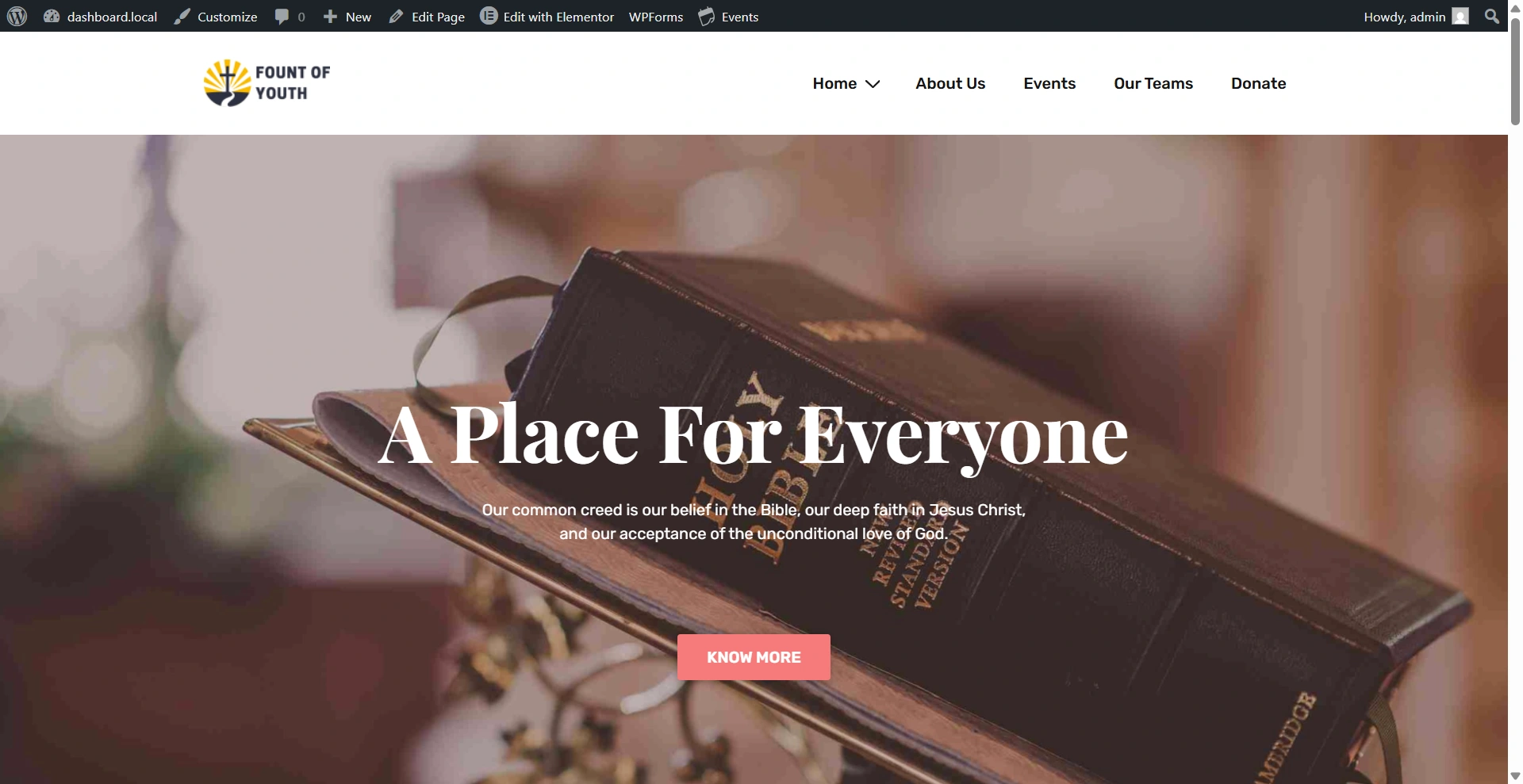 Church website