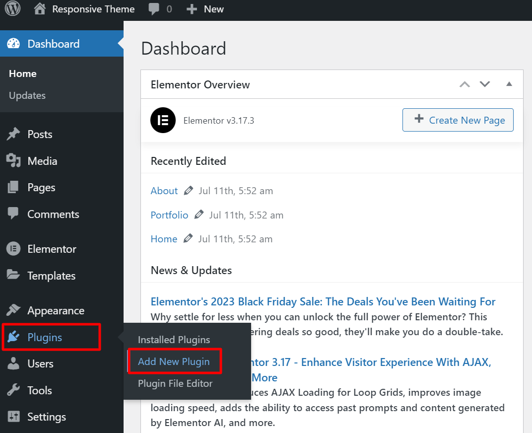 Add new plugin