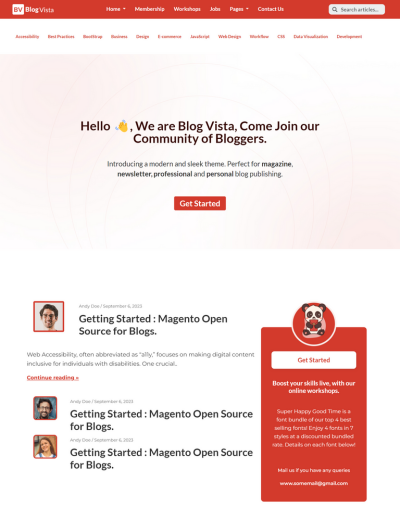 Pro Blogging WordPress Starter Template