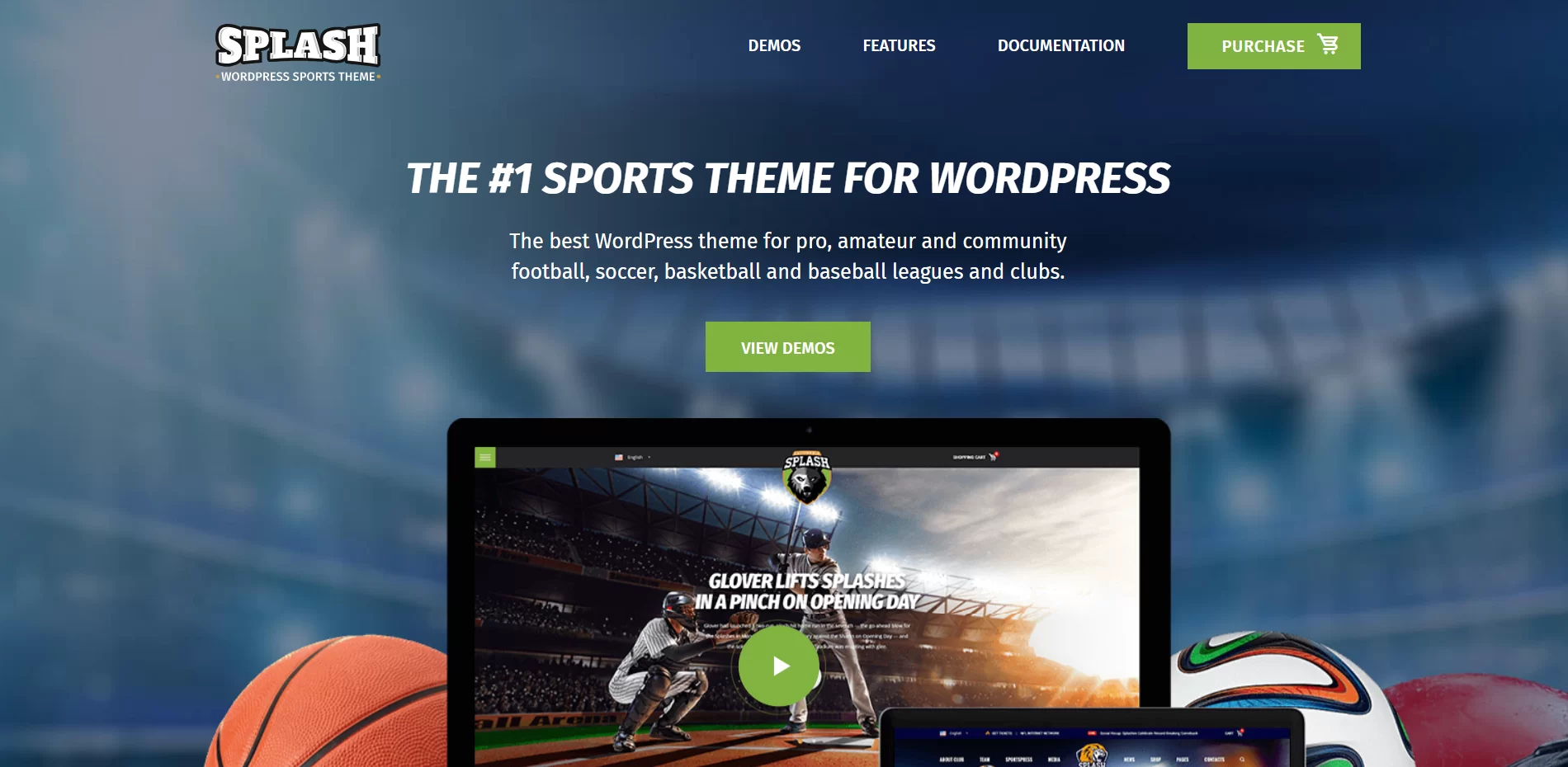 Splash WordPress Theme 