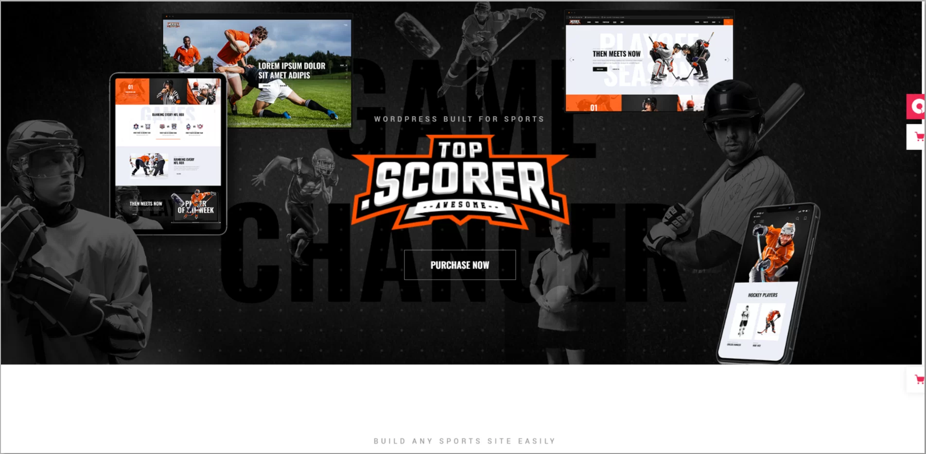 Top Scorer WordPress Theme