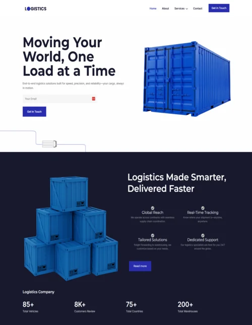 Transport template featured image