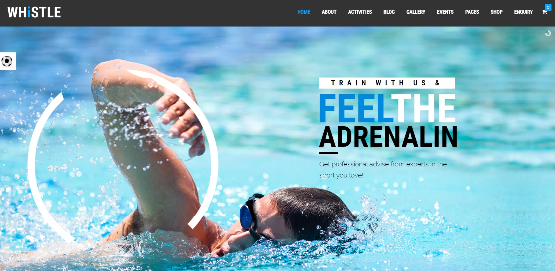 Whistle WordPress Theme 