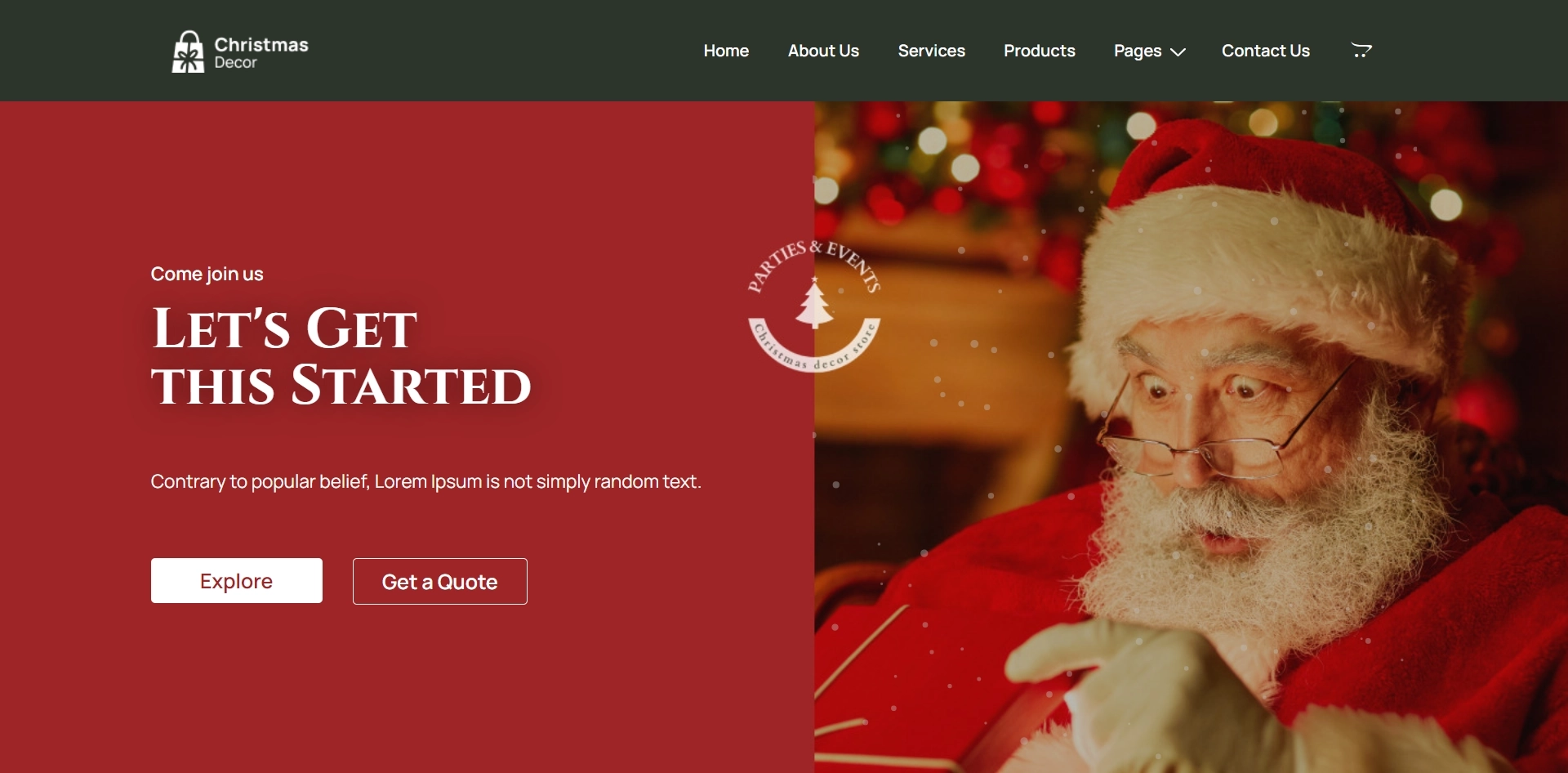 Christmas decor