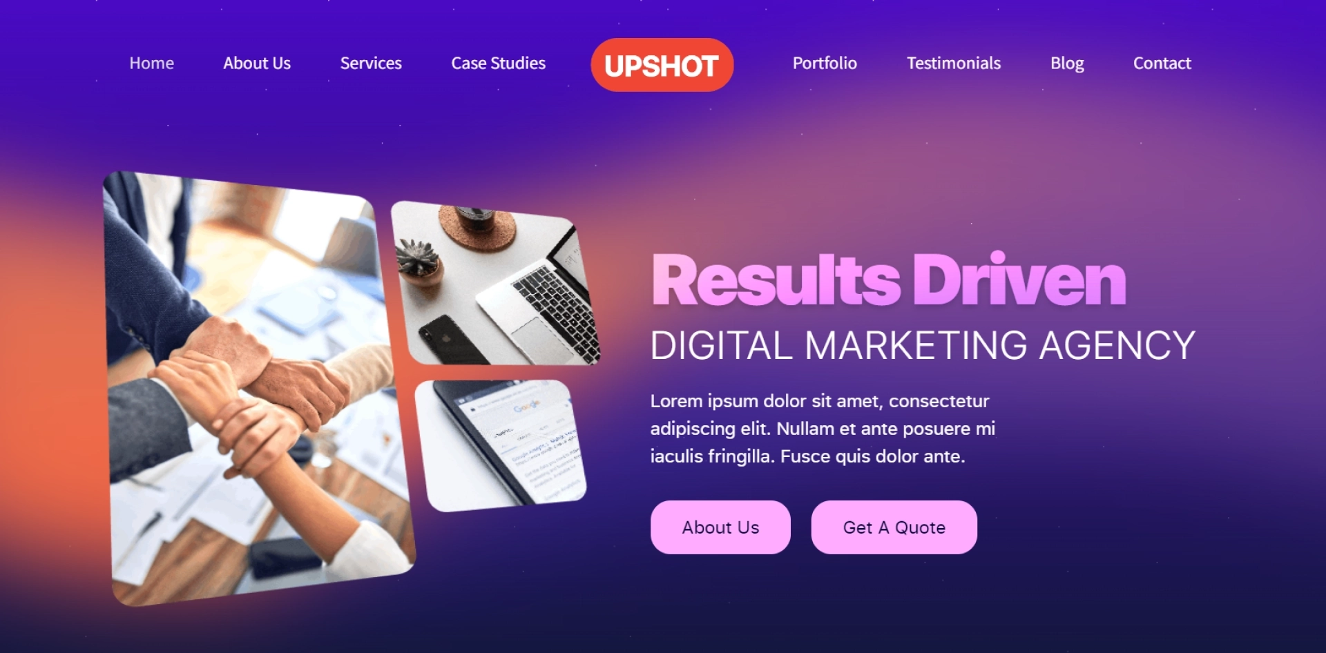 Digital Marketing Agency Starter Template
