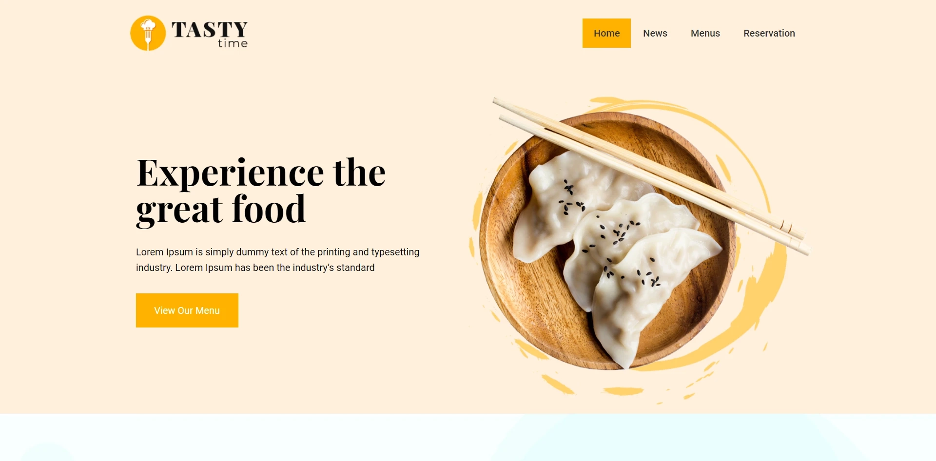 Fast Food Restaurant Starter Template
