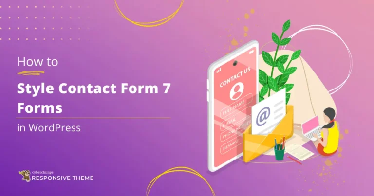 How to style contact form 7