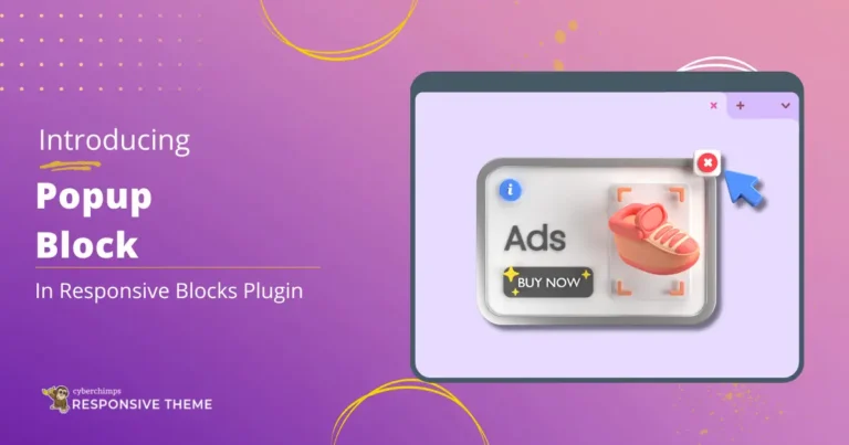 Introducing Popup Block In Responsive Blocks Plugin