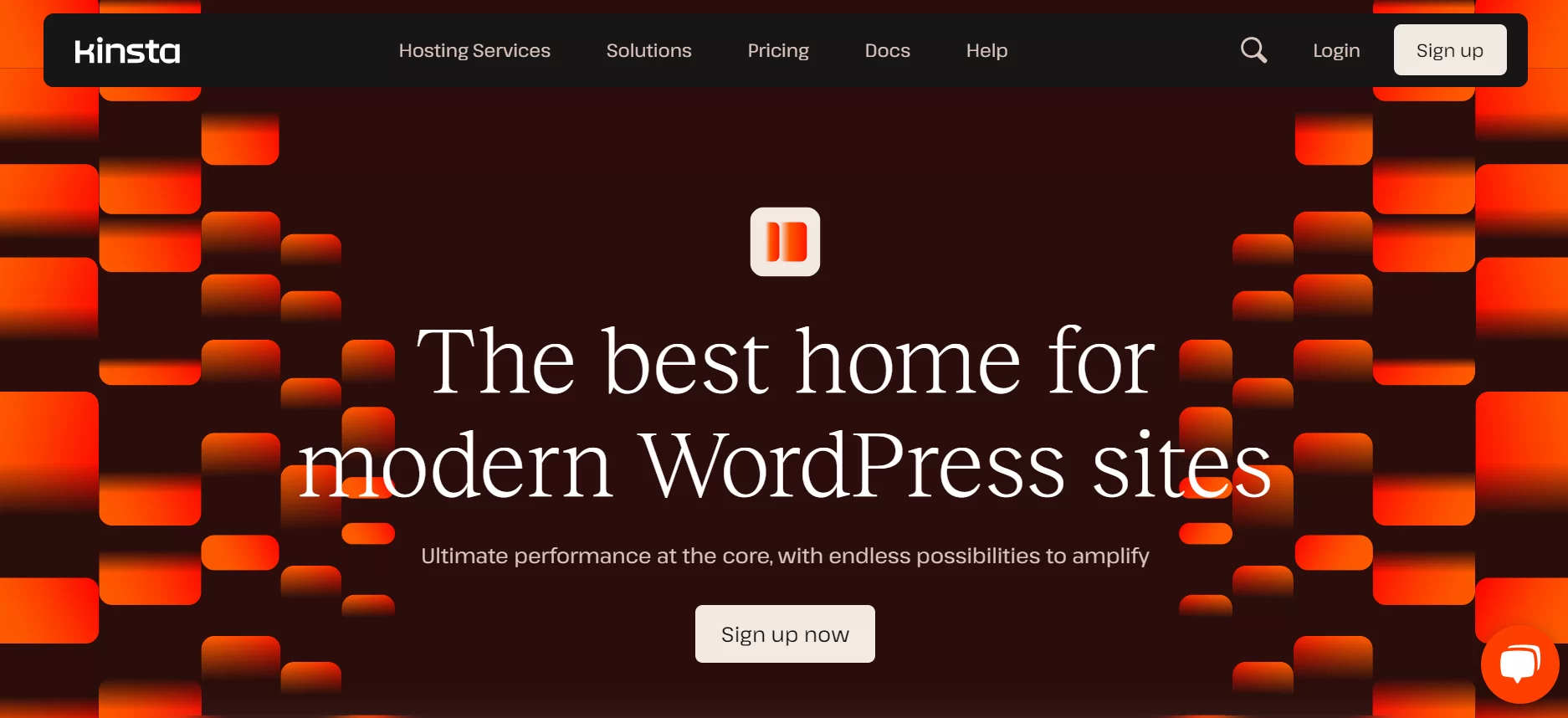 Kinsta web hosting