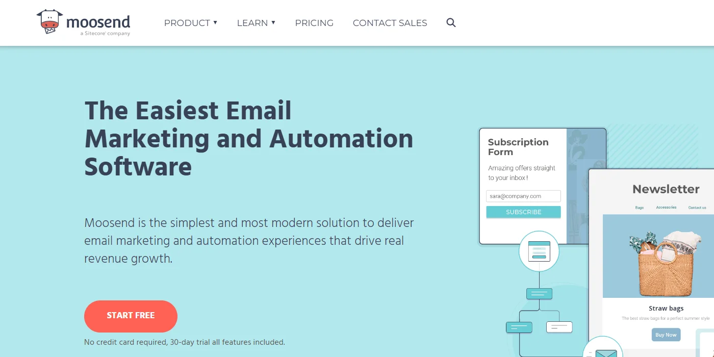 Moosend - Email Marketing tool
