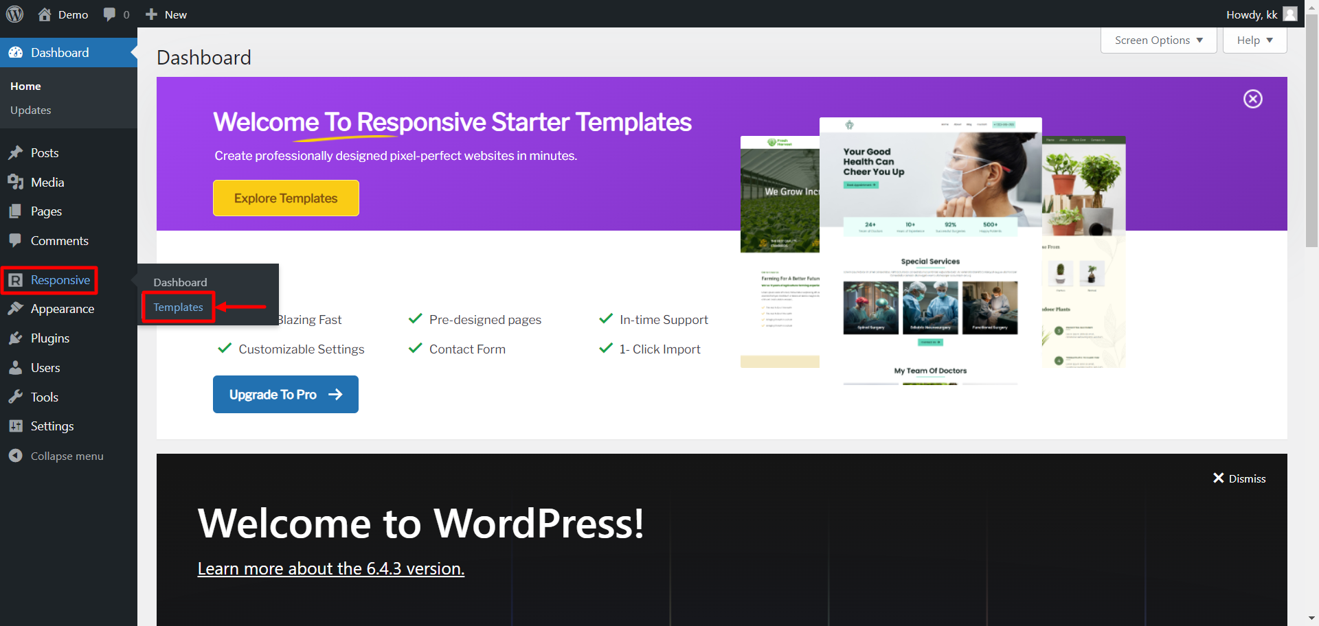 Responsive Templates