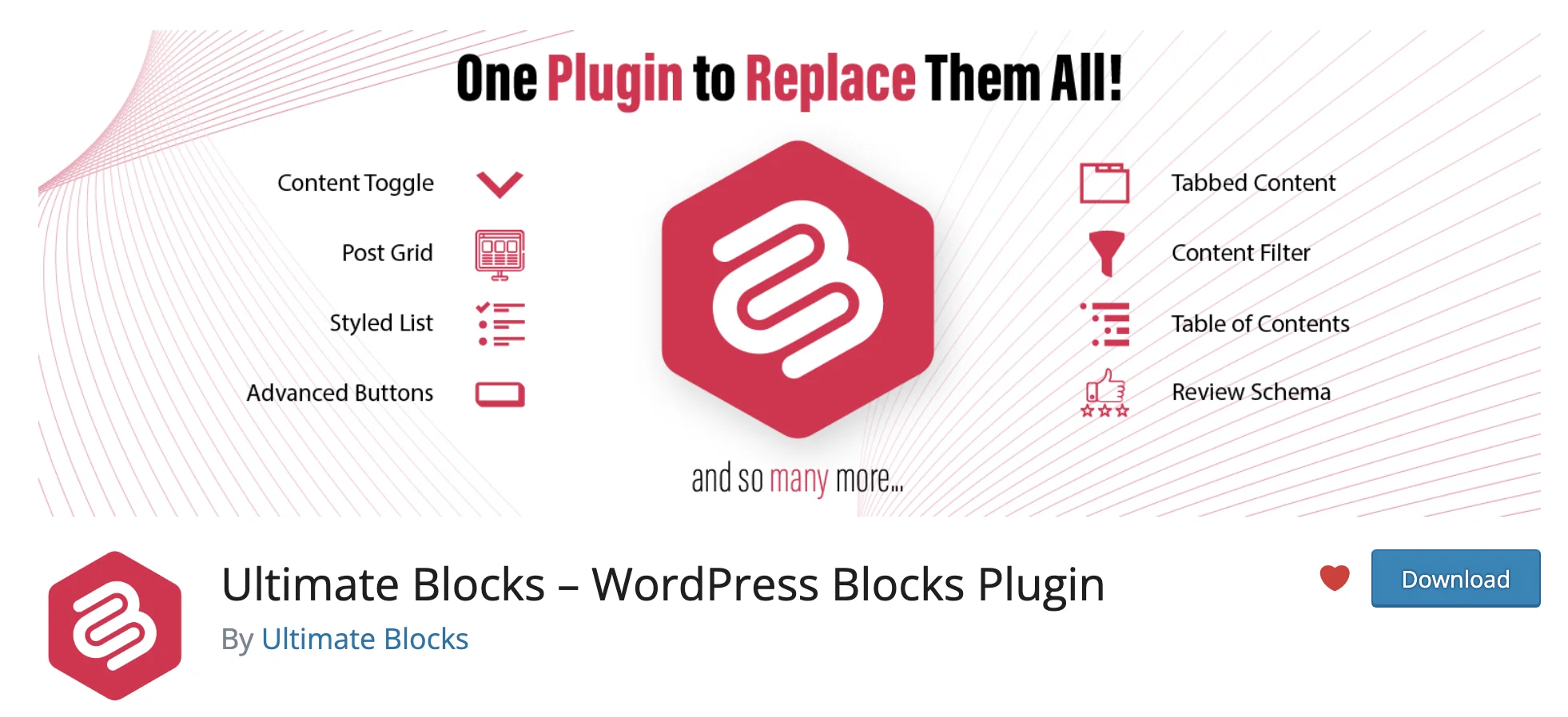 Ultimate Blocks plugin